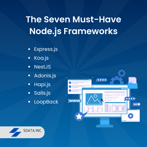 The Seven Must Have Nodejs Frameworks 